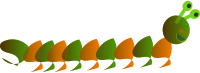 Bi-color computer-worm