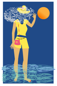 postcard from the beach