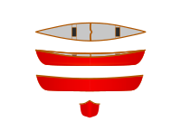 Canoe, multiple views