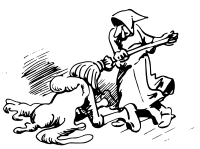 W Busch Der Haarbeutel 3G