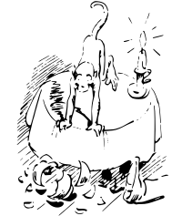 W Busch Der Haarbeutel 69