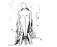 W Busch Der Haarbeutel 74