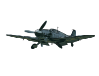 Messerschmidt Bf109G in comic book style