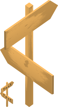 Blank Arrow Sign