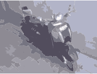 Robin's Old Scooter