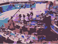 Al Jazeera News Floor in Doha, Qatar
