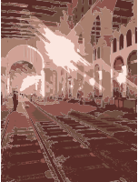 Red Mosque Photo in Damascus