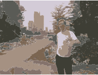Barry Posing in Damascus