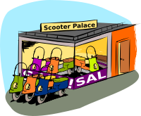 Trading scooters