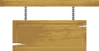 Wooden Blank Sign
