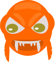 angry fish