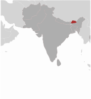 Bhutan location