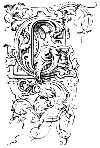 Ornate Letter G