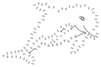 Number image dolphin