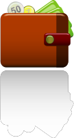Wallet icons