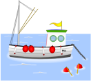 Old Fashioned Fishing Boat