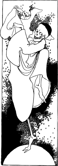 Dancing skeleton
