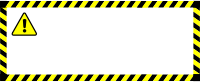Warning sticker
