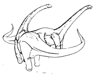 Alamosaurus dinosaur