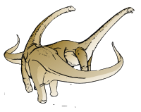 Alamosaurus dinosaur
