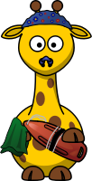 Giraffe Swimmer