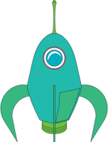 Futuristic Rocket