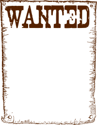 Wanted frame