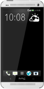 New hTC one silver