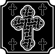 Cross 1 - Black and White