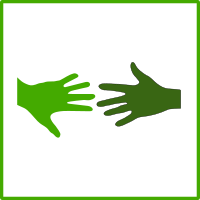eco green solidarity icon