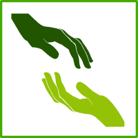 eco green solidarity icon