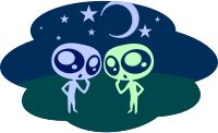 Aliens in the night