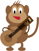 Monkey Guitarist