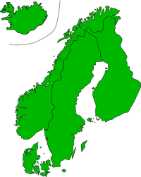 Map Of Scandinavia