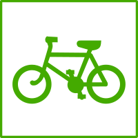 eco green cycle icon