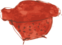 Red Colander