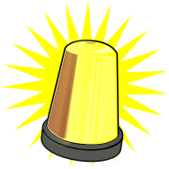 Yellow Signal Light