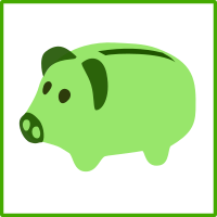 eco green economy icon