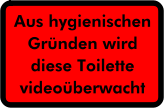 Toilettenueberwachung