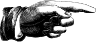 pointing hand