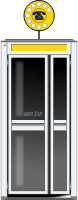Telephone booth