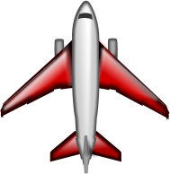 Plane Red