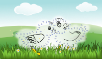 connect-the-dots Chicken