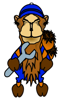 Comic Camel - Worker