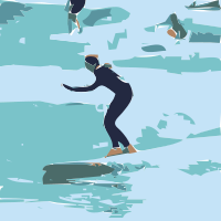 surfing