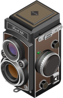 Twin-lens reflex camera
