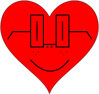 Heart Smiley Face