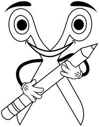 Openclipart Coloring Book Logo (not officially)