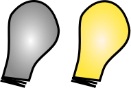 Simple Light Bulb on/off
