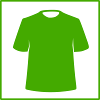eco green clothing icon
